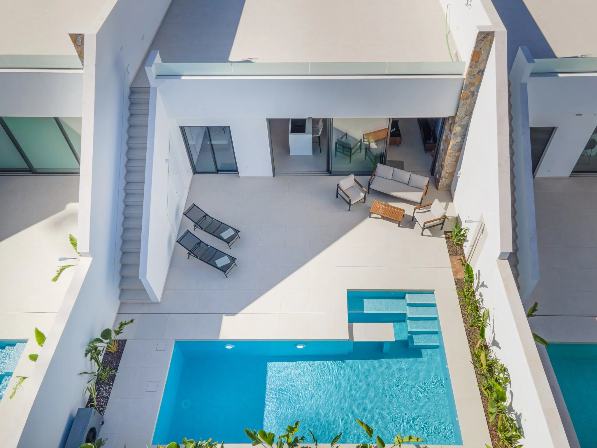 Villa Ezzio Los Alcazares - rzut z góry