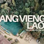 Vang Vieng Laos - relaksujący dron 2026