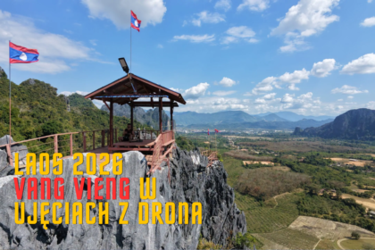 Vang Vieng Laos - relaksujący dron 2026