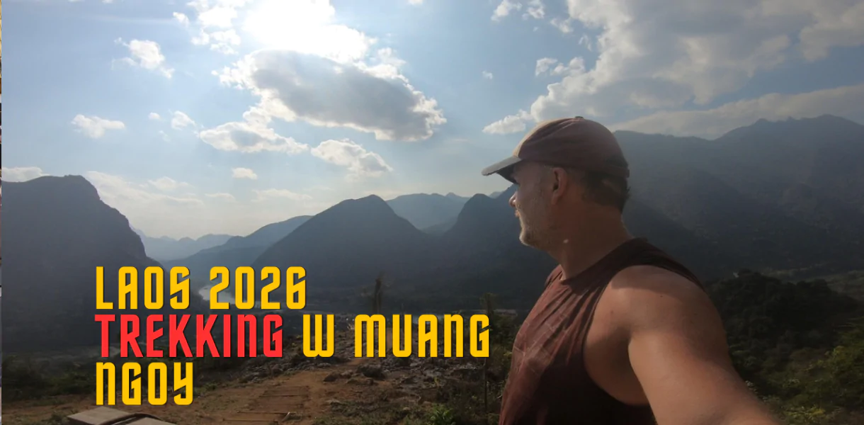 Laos 2026 - Trekking w Muang Ngoy
