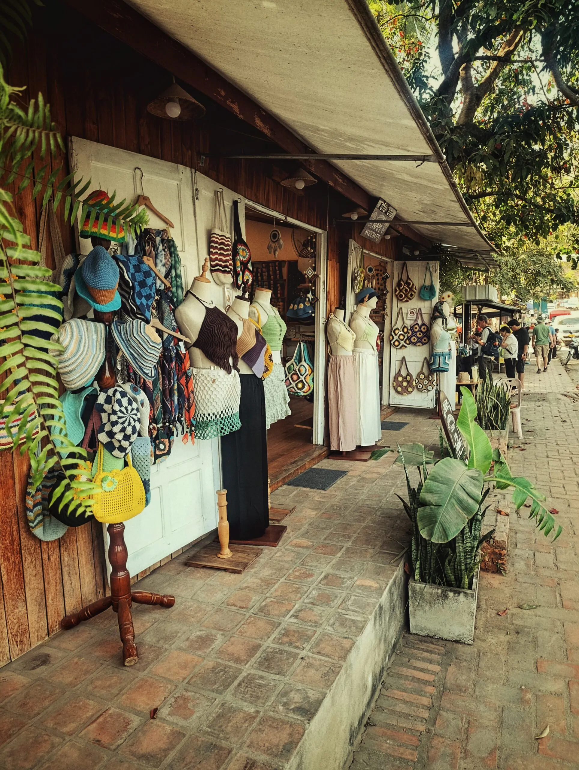 Luang Prabang jeden ze straganów