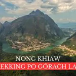 Nong Khiaw - widok z drona