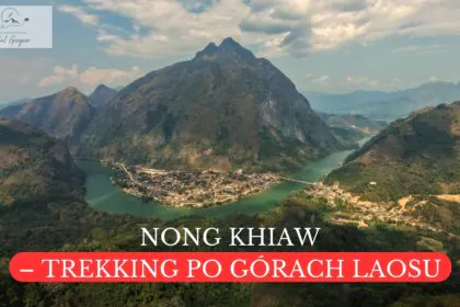 Nong Khiaw - widok z drona